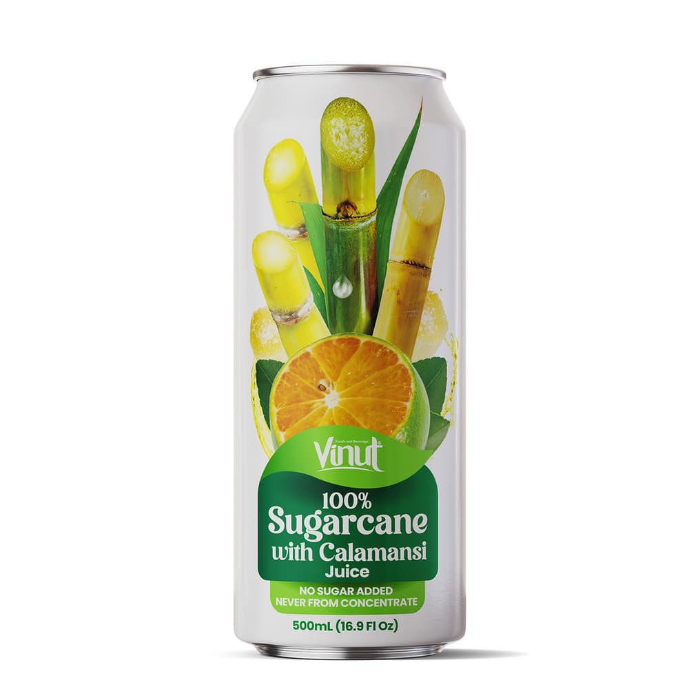 VINUT 100% šťavový nápoj z cukrovej trstiny, nie z koncentrátu, 16.9 fl oz (500 mL)