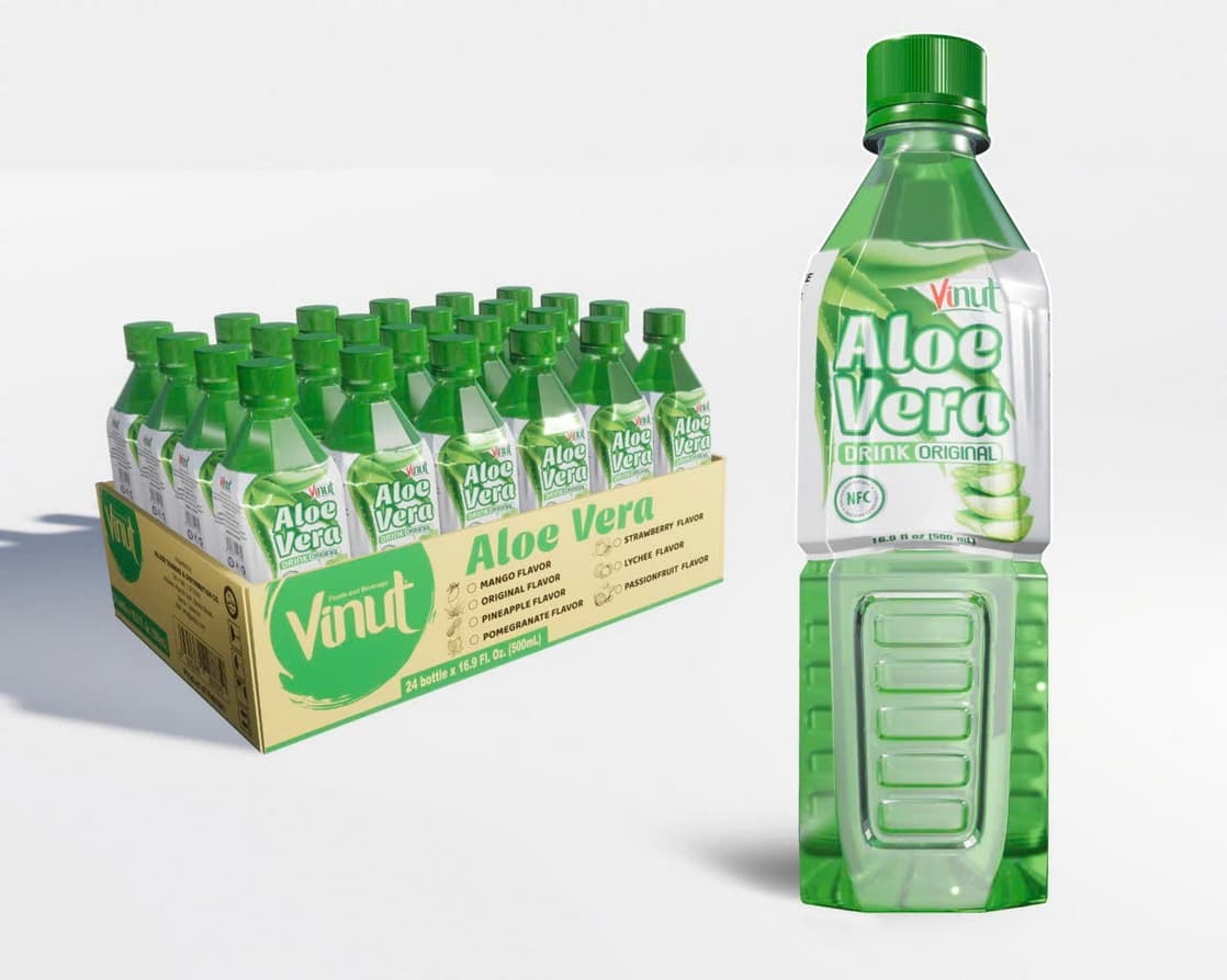 VINUT Originálny nápoj z aloe vera 500ml