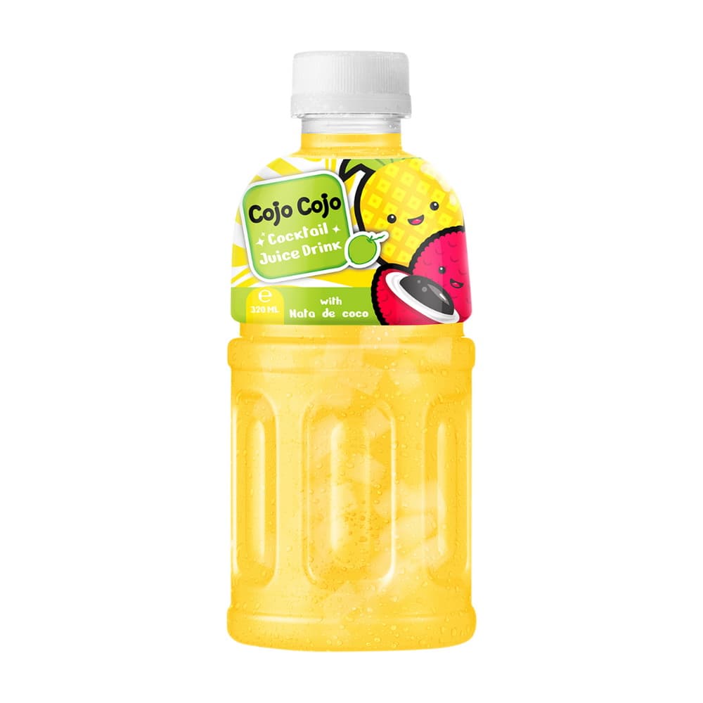 VINUT Koktailový džúsový nápoj s Nata De Coco, 320 mL PET fľaša